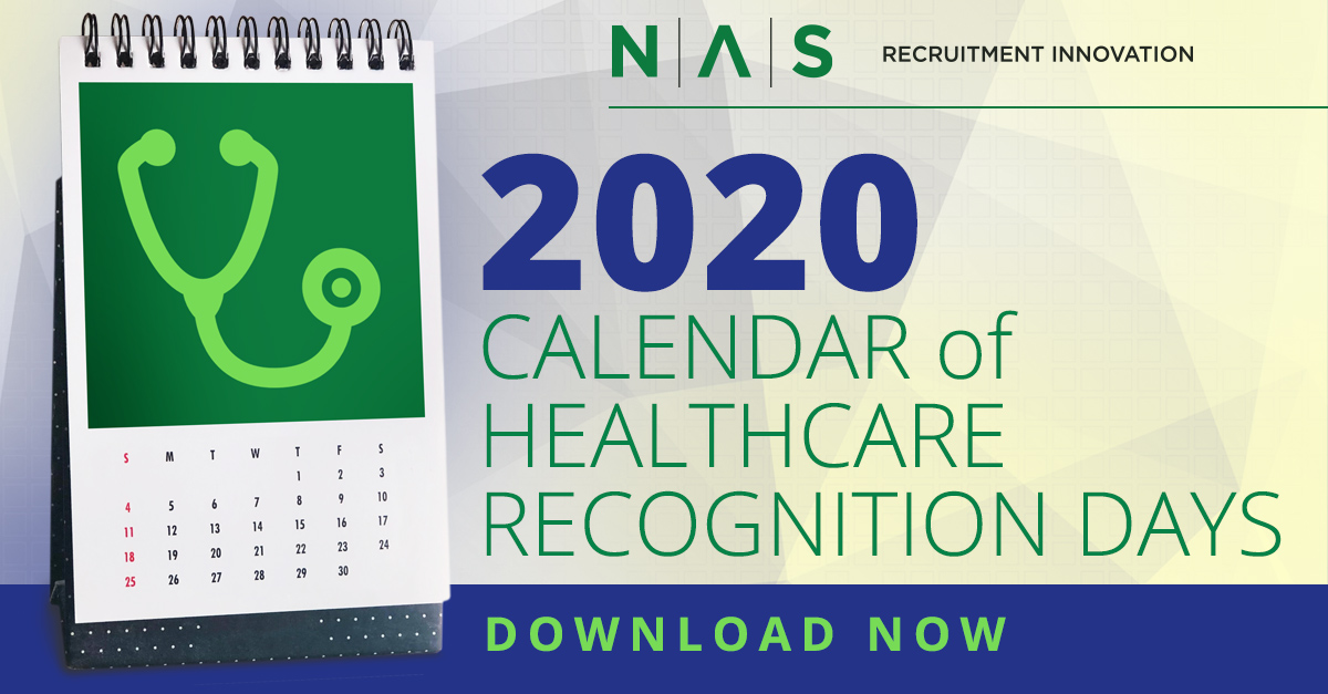 Healthcare Recognition 2020 Template Calendar Design